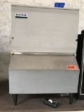 Ice-O-Matic ice machine with bin; untested