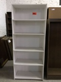 white bookcase; is 30