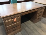 wood desk; is 66
