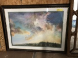framed art print - skyscape; 43.5
