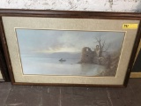 framed art print - The Sea of Galilee by Ben Hampton; vintage Limited Editi