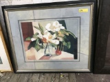 framed art print - My Home Magnolia by Fava; 38