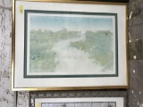 framed art print - Journey's End by DeVre 87(?); original signature; 50