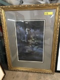 framed art print - Stillwater Glow by Larry K Martin (Alabama artist); orig
