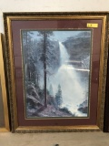 framed art print - Nevada Falls by Albert Bierstadt; 33