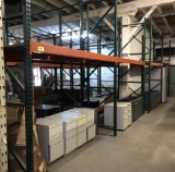 4 sections pallet racking (12' uprights)