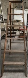 6' wood step ladder