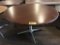 round café table with woode top, is 48