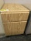 metal and wood file cabinet, is 16