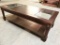 coffee table with glass inserts, is 50