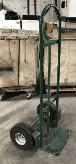 hand trucks, green