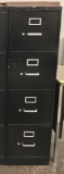 metal 4-drawer file cabinet, is 15