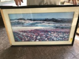 framed art print - flowers and fields, 47