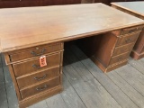 wood desk, is 66