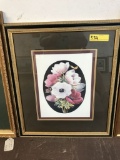 framed art print - florals, 2pc, 21.5