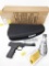 Browning m# Buck Mark Pro Target 22LR pistol ; s# 515ZT05160 ; in original box; soft case; 2 mags; g