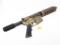 TS Arms m# TS15 5.56mm pistol ; s# P1040 ; bronze; 7.5 barrel; blems