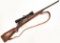 Remington m# Mauser 1906 30-06 rifle ; s# 329-1205 ; bolt action; sling; BSA scope; imprint of 6-44 