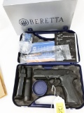 Beretta m# PX4 40ca pistol ; s# PY159817 ; in original box; in Beretta case; 2 mags; grips