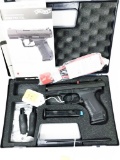 Walther m# P99 AS 40ca pistol ; s# FAU3785 ; in original case; 2 mags