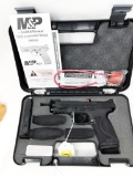 S&W m# M&P9 9mm pistol ; s# HRR8971 ; in original case; 2 mags; grips