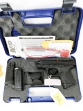 S&W m# M&P9C 9mm pistol ; s# HVW5837 ; in original case; 3 mags