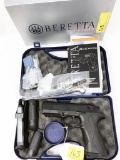Beretta m# PX4 9mmx19 pistol ; s# PX267841 ; in original box; in Beretta case; 2 mags; speed loader