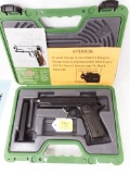 Remington m# 1911 45ca pistol ; s# RHN73718A ; in original case; 2 mags; threaded barrel