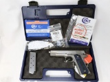 Colt m# Government Model Competition Series 45ca pistol ; s# SCC000160 ; in original case; 2 mags