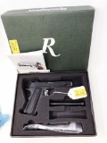 Remington m# 1911-R1 Enhanced Commander 45ca pistol ; s# RHD001957 ; in original box; 2 mags