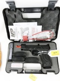 S&W m# M&P45 45ca pistol ; s# NAV2335 ; in original case; 2 mags; grips