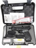 S&W m# M&P45 45ca pistol ; s# NAV2249 ; in original case; 2 mags; grips