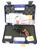 S&W m# AirLite PD 22LR revolver ; s# CNS4355 ; in original case; 7-shot