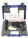 S&W m# M&P40C 40ca pistol ; s# HWD6908 ; in original case; grips