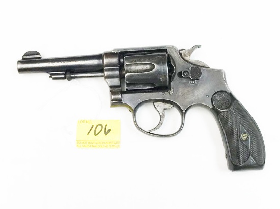 S&W 6-shot, s#165936, 38Spl revolver, circa 1920
