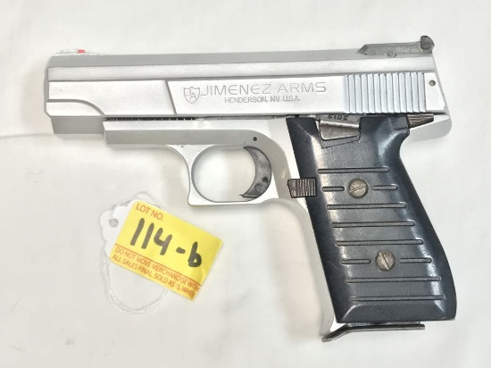 Jimenez Arms JA Nine, s#041392, 9mm pistol