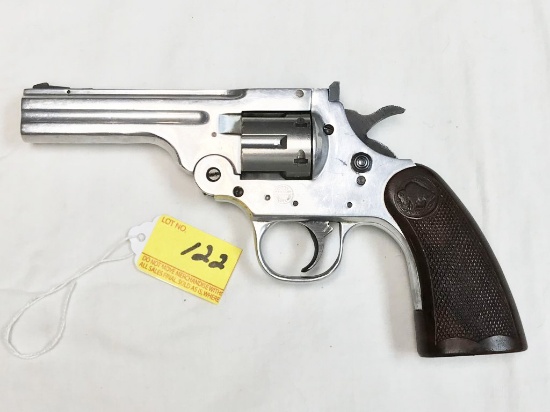 Cody Buffalo, s#02474, 22LR revolver, top break, 6-shot, aluminum, RARE