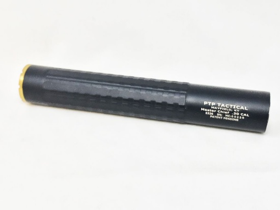 PTP Tactical 5326 silencer, for 30ca, 9" in length, s#MC00229, appears Used