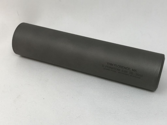 Yankee Hill Machine Co Inc Phantom silencer, for 223ca, 6.875" in length, s#TI53950, appears New