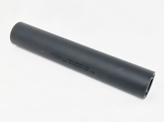 Yankee Hill Machine Co Inc SideWinder silencer, for 9mm, 7.5" in length, s#SW91542, appears New