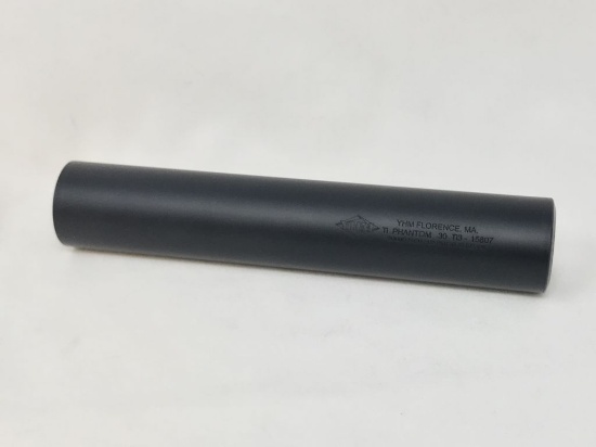 Yankee Hill Machine Co Inc Phantom silencer, for 30ca, 8.5" in length, s#TI315807, appears New