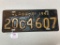 1948 metal Alabama license plate