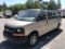 2005 Chevrolet G3500 Express 15-passenger gold extended wagon, ONE OWNER, 119447mi, 6.0 liter Vortec