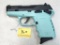 SCCY CPX-1 9mm pistol, s#803229, tiffany blue