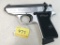 Walther PPK/S 22LR pistol, s#WF041701, NEW in original hard case, nickel