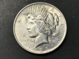 1923 Peace silver dollar