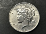 1924 Peace silver dollar