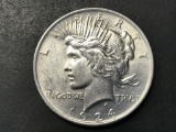 1924 Peace silver dollar