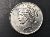 1925 Peace silver dollar