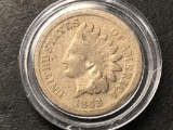 1863 Indian Head penny